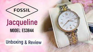 Fossil Jacqueline Tri-Tone Ladies Watch | ES3844 | Watch Zone