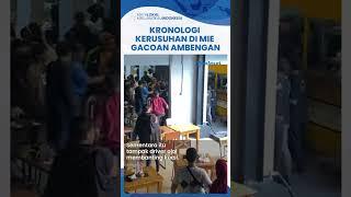 Kronologi Kerusuhan Antara Ojol dan Karyawan di Mie Gacoan Ambengan Surabaya Berujung Banting Kursi
