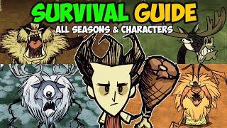 Essential Beginner Survival Guide (ALL Seasons & Characters) Don't Starve Together