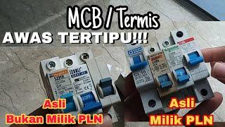 MCB atau Termis Milik PLN yang ASLI. jangan asal Beli Membatas Daya.