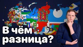 Области, края, автономные округа, республики — в чём разница? @sMoskvin