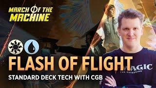 Flash of Flight - Tempo Deck | Deck Tech with CGB | Standard | #mtgmachine