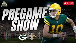 Packers/Saints LIVE Pregame Show!!!