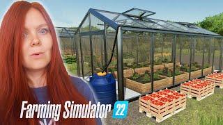 ТЕПЛИЧНЫЙ РАЙ / Farming Simulator 22 первый взгляд / Farming Simulator 22 прохождение