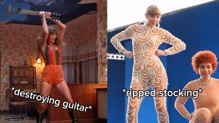 Taylor Swift being CRAZY and ICONIC while filming for 2 minutes straight