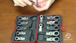 Bovidix Interchangeable Gear Wrench Set