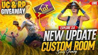 3.6 UPDATE CUSTOM ROOM ONLY CHICKEN DINNER WILL BE GET 325 UC GIVEAWAY