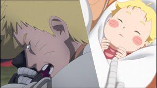 Naruto Crying Over Boruto's Death - Naruto Remembers Baby Boruto - Last Episode