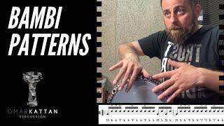  DARBUKA TUTORIAL | BAMBI patterns