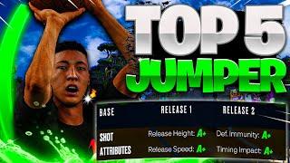 TOP 5 BIGGEST GREEN WINDOW JUMPSHOTS NBA 2K23 NEXT GEN & CURRENT GEN! BEST GREEN JUMPSHOT NBA 2K23!