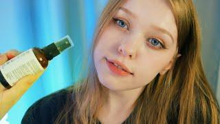 ASMR | АСМР ПОУХАЖИВАЮ ЗА ТОБОЙ ПЕРЕД СНОМ