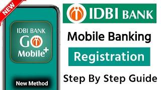 IDBI Bank Mobile Banking Online Registration 2024 | IDBI Bank Go Mobile App Activate Kaise Kare