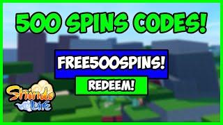 [500 SPINS!] *NEWEST* Spin Codes In Shindo Life! (500 SPINS & 30k RELL COINS!)