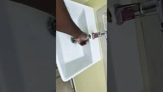 Wash basin #bathroom #dj #cleaning #electrical #comedy #automobile #funny #diy #plumbing #tools