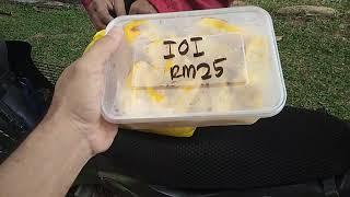 Very cheap DURIAN IOI rm25 one big container  durian murah 2021 durian musangking pun ada