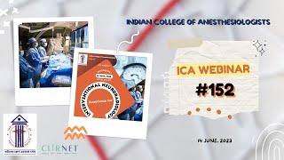 Anesthesia for interventional neuroradiology | ICA Webinar#152