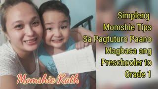 Momshie Tips: Paano Turuan ang Bata Magbasa | Momshie Kath TV