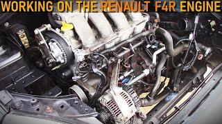 2004 Renault Clio: Replacing F4R Timing Belt, Aux Belt & Fixing Oil Leak