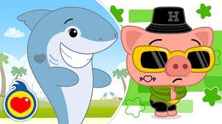 Plim Plim Shark  + More Nursery Rhymes & Kids Songs (18 Min)  Plim Plim