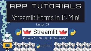 How to Use Forms in Streamlit EASY (Streamlit Tutorials 01.03)