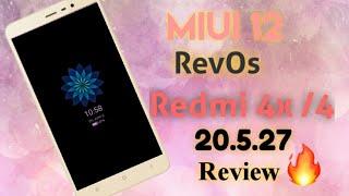 Miui 12 Redmi 4x /4 RevOs 20.5.27 | Lots of themes for Always on Display