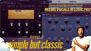 Mixing Vocals in Logic Pro 11 - Stock Plugins ONLY + Free Vocal Preset [ Simple Guide For Beginners]