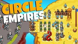 ATTACK of the DRAGON ARMY! - Circle Empires Gameplay