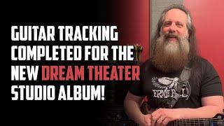 Guitar tracking officially completed for the new DREAM THEATER album!