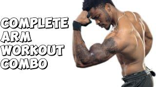 COMPLETE ARM WORKOUT, BICEP, TRICEP, FOREARMS