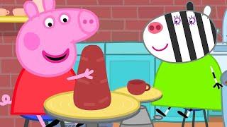 Peppa Pig Gets Creative with Pottery Making   Adventures With Peppa Pig