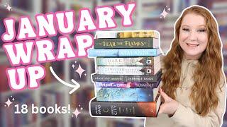 all the books i read in JANUARY! | monthly wrap up [2024]