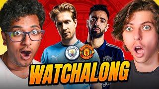 MAN CITY 1-2 MAN UNITED PREMIER LEAGUE 24/25 WATCHALONG #1