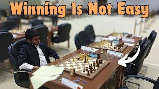 Nihal Sarin vs Mihail Nikitenko | Winning Is Not Easy  | 7th Sharjah Masters 2024