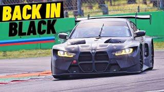 Back in Black! - BMW M4 GT3 by Ceccato Racing Testing at Misano & Monza Circuit - 590Hp Turbo Engine