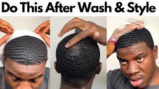 Do This After Wash and Style Method | 360 Waves Tutorial