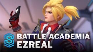 Battle Academia Ezreal Wild Rift Skin Spotlight