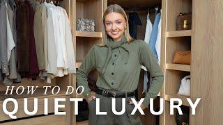 QUIET LUXURY LOOK FOR AUTUMN | EVERYDAY CLASSIC STYLE