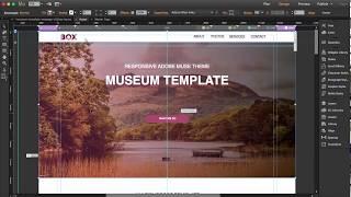 Create a responsive website in Muse in 15 minutes [Starting from a template]