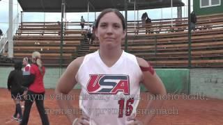 Prague Softball Week - interview Chelsea Rodriguez AIST STARS