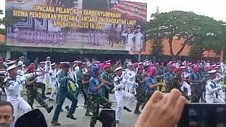 Pelantikan Prajurit TNI-AL 30 Maret 2023 di Lapangan Laut Maluku Kodiklatal Surabaya