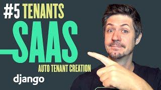 SAAS with Django Tenants & Auto Tenant Creation -  Part 5