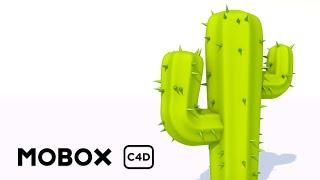 How to Model a Low Poly Cactus in Cinema 4D