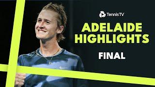 Sebastian Korda vs Felix Auger-Aliassime For The Title  | Adelaide 2025 Final Highlights