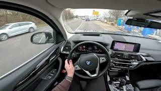 2021 BMW X3 30i (252Hp) POV Test Drive