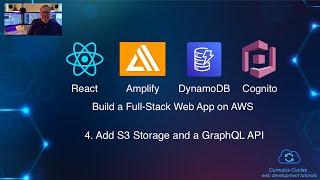 4. AWS Amplify: Add S3 Storage and a GraphQL API
