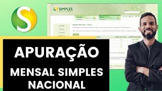 SIMPLES NACIONAL apuração mensal (DAS) - PASSO A PASSO na prática!