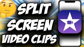 How to Split Screen Video in iMovie iPhone iPad  Easy