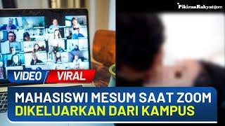 Sempat Buat Ramai Media Sosial, Mahasiswi UIN Suska Riau yang Berbuat Mesum Dikeluarkan dari Kampus