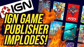 IGN Game Publisher IMPLODES! Everybody LAID OFF from Humble Games!