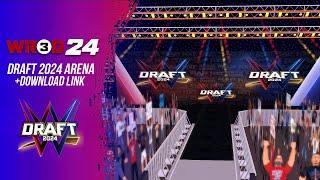 WR3D: WWE Draft 2024 Arena GFX With Download Link!